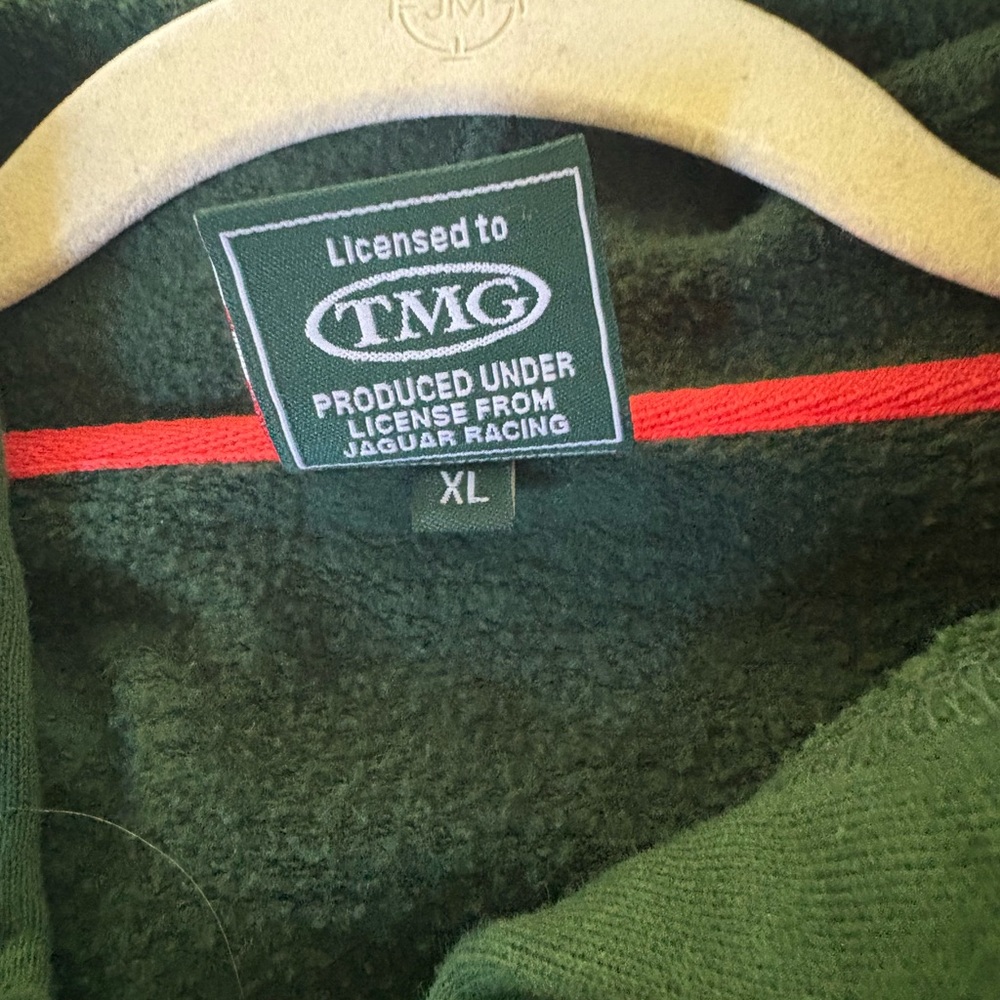Green Jaguar Racing Full Zip Hoodie - Picture 9 of 9
